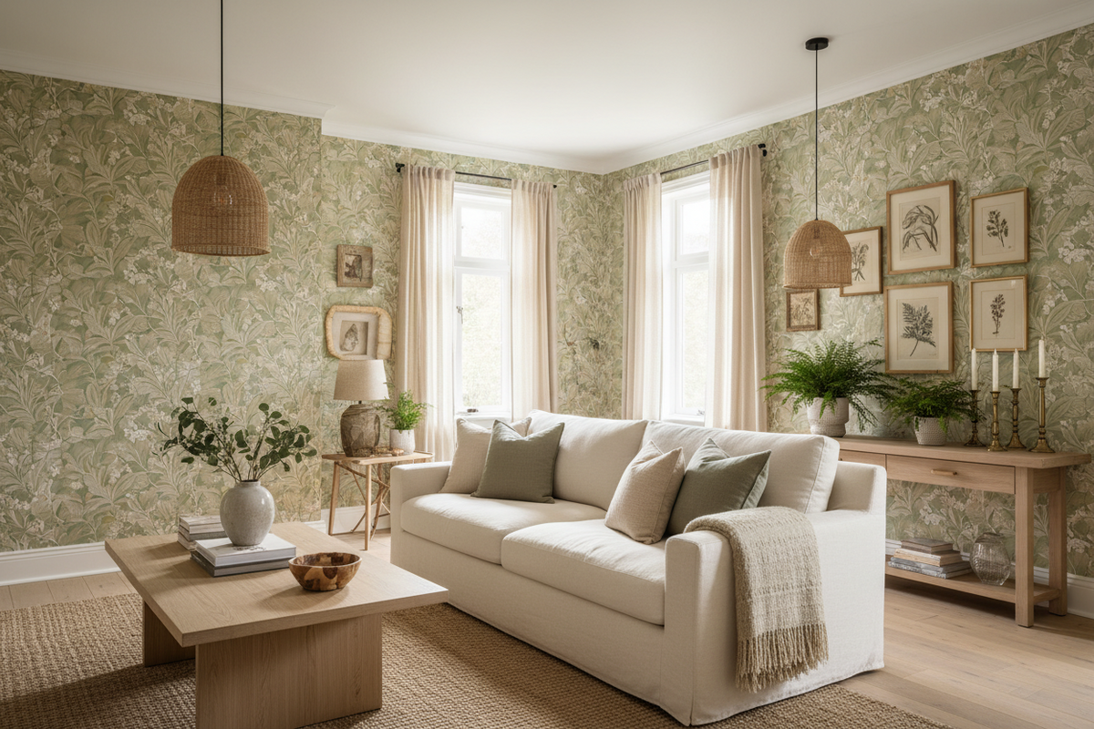 How to Choose the Right Wallpaper for Every Room in Your Home