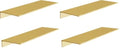 HNVNER Brushed Gold Floating Wall Shelves 4 Packs, Shower Shelf 15.7x4.9 by HNVNER