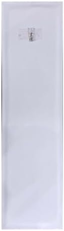 13.5 x 49.5 Inch Full Length Door Mirror, Slim Black Frame - Image 5