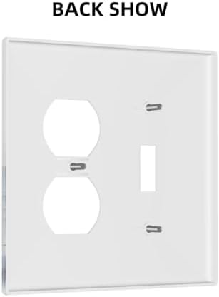 Wallplates Mountain Foggy Lake Boat Grey Blue Forest Birds 1 Toggle 1 Duplex - Image 4