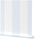 Spoonflower Stripe Soft Colors Peel and Stick Removable Wallpaper by Spoonflower
