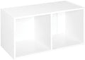 ClosetMaid Cubeicals 2 Cube Storage Shelf Organizer Bookshelf, Stackable or by Unknown