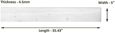 Real Wood Wall Planks-5" White Shiplap Panel Peel and Stick 10Pack 12.5SqFt - Image 5