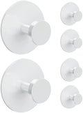 bussdis White Adhesive Wall Hook by BUSSDIS