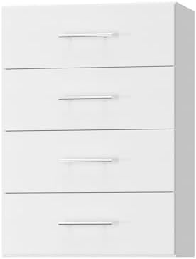 19.5" Wide 4 Drawer Tower Modular Closet System, Closet Storage Organizer by Unknown