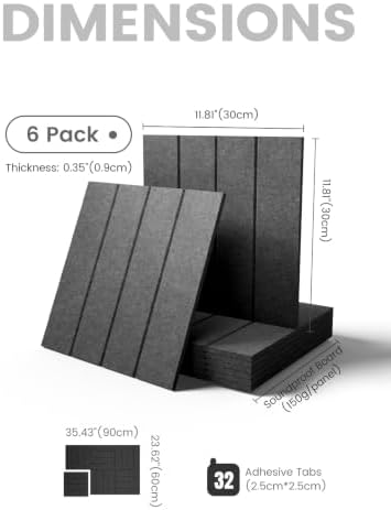 Fluxynara Felt Bulletin Board & Cork Board Alternative, Charcoal Gray - Image 2