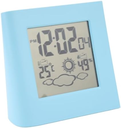 Digital Wall Clock Battery Operated, Outdoor Clock by Jwthee