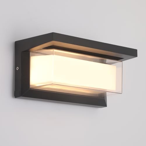 Mille Lucciole 24W LED Outdoor Wall Lights Exterior/Interior Adjustable 3-Color by MilleLucciole