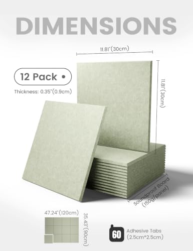 Fluxynara Felt Bulletin Board & Cork Board Alternative, Sage Green - Image 2