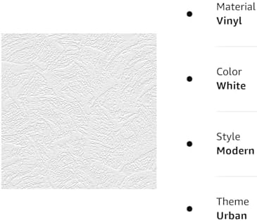 Manhattan Comfort Oliver Series Vinyl Textured and Paintable Design Large - Image 2