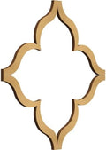 15 3/8"W x 15 3/8"H x 3/8"T Medium May Decorative Fretwork Wood Wall Panels by EkenaMillwork