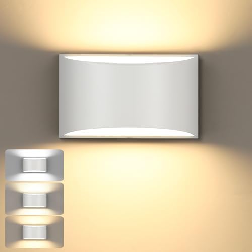 TRLIFE Dimmable Wall Sconces, 3000K/4000K/6000K Selectable Modern LED Wall by TRLIFE