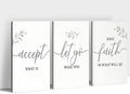 Office Wall Art-3 Panel Motivational Wall Art, Inspirational Quotes Canvas Art by GUTTATYART