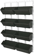 Vertical Wall Planter 8 Pockets Indoor Outdoor, Army Green Garden Planter by Unknown