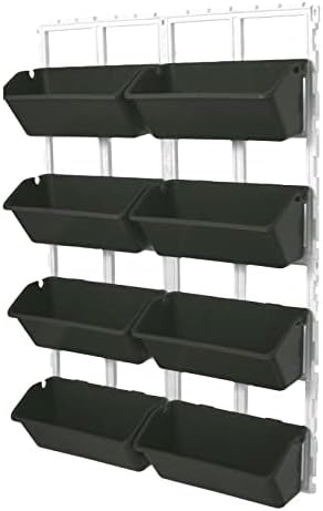 8 Pockets Vertical Garden Wall Planter Raised Beds Hanging Planter Wall Mounted by Unknown