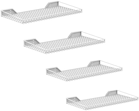 WALMANN Garage Wall Shelf, 4 Mixed-Size Wall-Mounted Storage Shelves by WALMANN