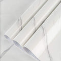 BAYYA White Marble Wallpaper Peel Stick Countertops Granite Contact Paper by BAYYAPeelandStickWallpaper