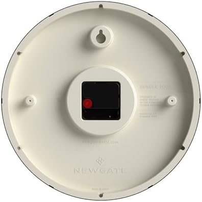 NEWGATE® Number Four Echo wall Clock | Modern Round Clock | 12" | Gray | Easy - Image 6