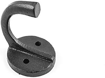 Renovators Supply Manufacturing RSF Single Coat Hook, Wrought Iron Black Powder - Image 5