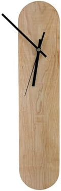 Maple Oval Wall Clock, Modern Minimalist, Chaos & Wit by ChaosWit