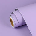 Purple Peel and Stick Wallpaper Solid Purple Contact Paper A Set of 15.7"x472" by SOONAFTER