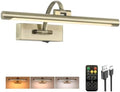 Tassuowell LED Picture Lights for Wall Rechargeable, Battery Operated Art Light by Tassuowell