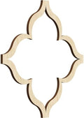15 3/8"W x 15 3/8"H x 3/8"T Medium May Decorative Fretwork Wood Wall Panels by EkenaMillwork