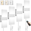 GOODATE 4 Pack Plug in Wall Sconces by GOODATE