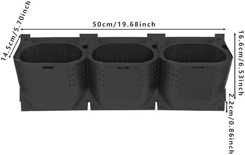 36-Slot Wall Planter, Vertical Garden Flower Pot Holder - Image 5