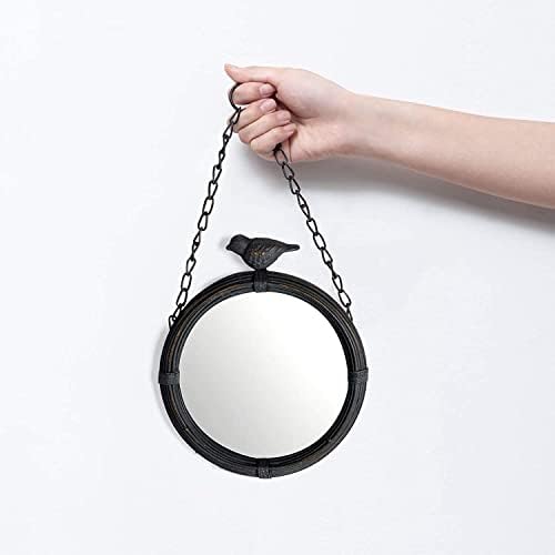 NIKKY HOME Shabby Chic Small Wall Mirrors Decor Decorative Metal Framed Hanging - Image 4