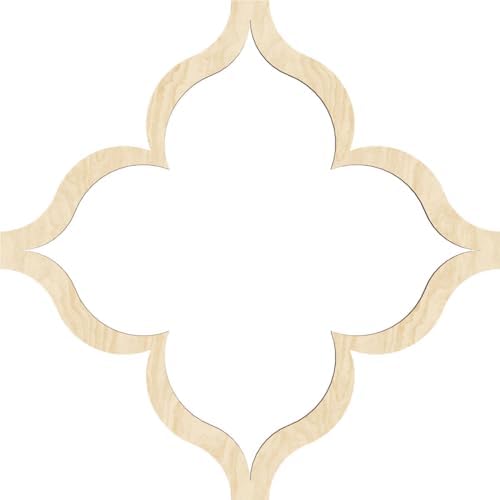 15 3/8"W x 15 3/8"H x 3/8"T Medium May Decorative Fretwork Wood Wall Panels - Image 4
