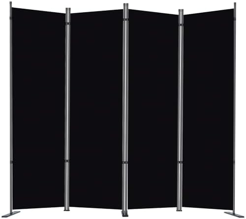 RANTILA 4 Panel Room Divider, 6 FT Folding Privacy Screen by RANTILA