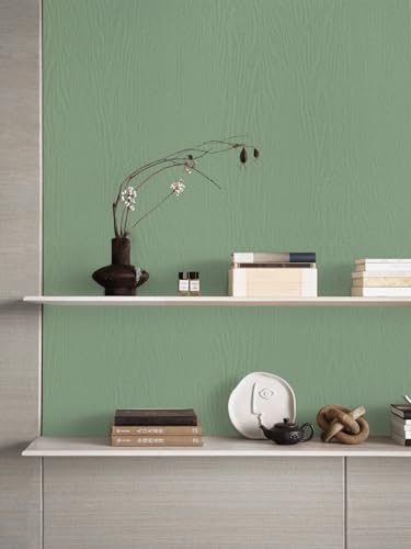 Green Contact Paper Peel and Stick Self Adhesive Wood Grain Wallpaper - Image 6