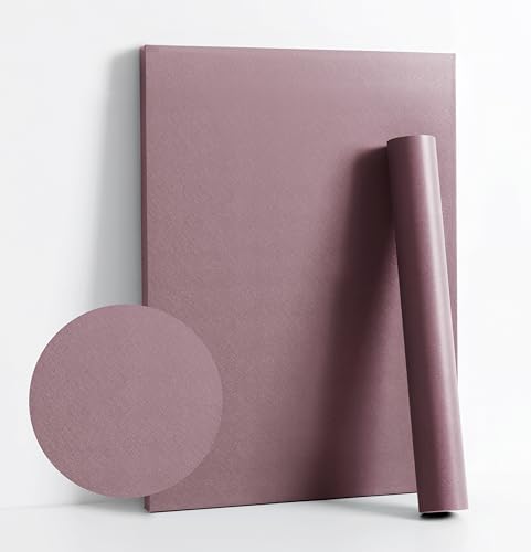 Dimoon 110''x17.7'' Pink Peel and Stick Wallpaper Contact Paper Modern Self by DIYYOURMOON