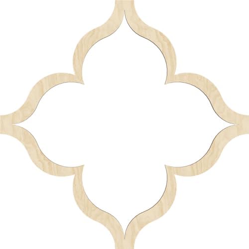 15 3/8"W x 15 3/8"H x 3/8"T Medium May Decorative Fretwork Wood Wall Panels - Image 2