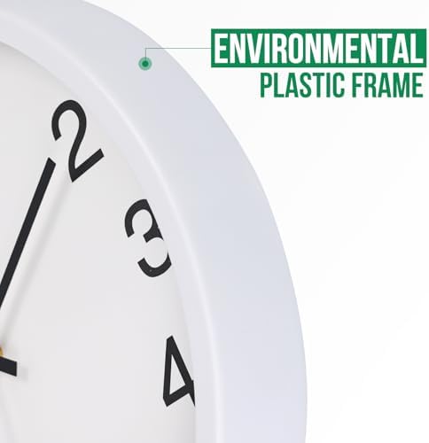 Wall Clock Non-Ticking Silent Quartz Movement Decor Clock Modern Simple Style - Image 4