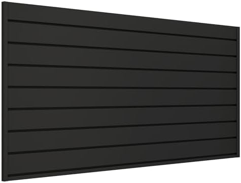 Neoaider Slatwall Panel 2 FT x 4 FT, Interlocking Slat Wall Paneling by Neoaider