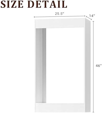 25.5" Wide Double Hanging Modular Closet System, Wall-Mounted Closet Organizer - Image 2