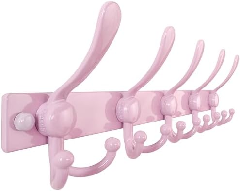 Dseap Coat Rack Wall Mount, Heavy Duty 12-Gauge Base vs Flimsy 1mm, by Dseap