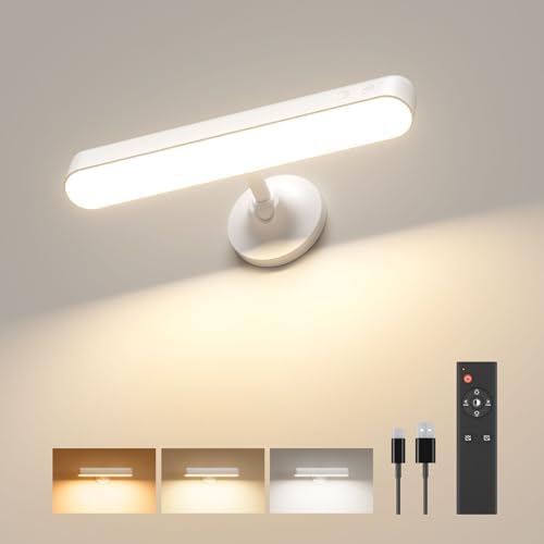 Rechargeable Battery Operated Wall Sconces 7500mAh, Wall Lights by WelcometoPopoIron
