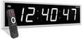 Ivation Oversized Digital Wall Clock by Ivation