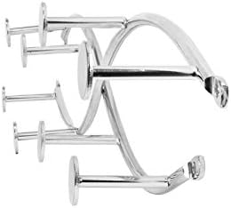 Spectrum Diversified Sweep Wall Hook Rack, 8 Hook Double Rack, Model:65270 - Image 7