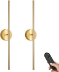 KARTOOSH Battery Operated Wall Sconces, Dimmable Wall Sconces Set of Two by KARTOOSH