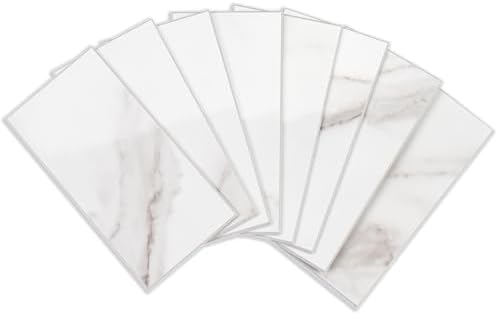 StyloVue 4 Pieces Peel and Stick Backsplash by StyloVue