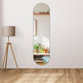 Mirrors Wall Full Length, 12x12in 4pcs Kids Acrylic Mirror Stickers, Full Body by CEUQIESO