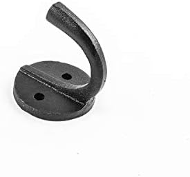 Renovators Supply Manufacturing RSF Single Coat Hook, Wrought Iron Black Powder - Image 3