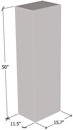 Meble Furniture Wall Mounted Bookcase Cabinet Type-20 — Floating Rectangular - Image 2