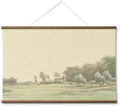 VIYYIEA Extra Large Canvas Wall Art, Vintage Landscape Scroll Print by VIYYIEAART