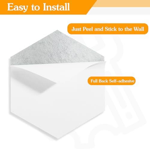 Acoustic Panels, Magrowill 12-Pack Sound Proof Wall Panels 14 X 12 X 0.4 Inches - Image 4