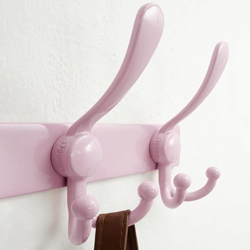 Dseap Coat Rack Wall Mount, Heavy Duty 12-Gauge Base vs Flimsy 1mm, - Image 3